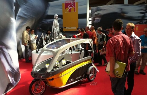 Internationale erkenning voor fietstaxi GoCab met Eurobike Award 2011 Internationale erkenning voor fietstaxi GoCab met Eurobike Award 2011