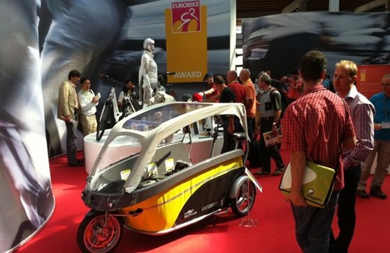 Internationale erkenning voor fietstaxi GoCab met Eurobike Award 2011