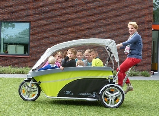 GoCab fietstaxi voor kinderdagverblijven en BSO