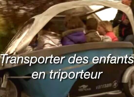 GoCab elektrische bakfiets voor 8 kinderen bij 10 miljoen Fransen op tv
