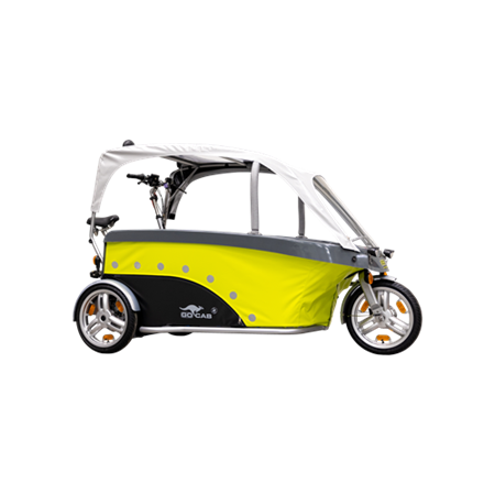 gocab bicycle cab photo freestanding