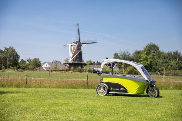 GoCab kindertransportfiets vrijstaand molen