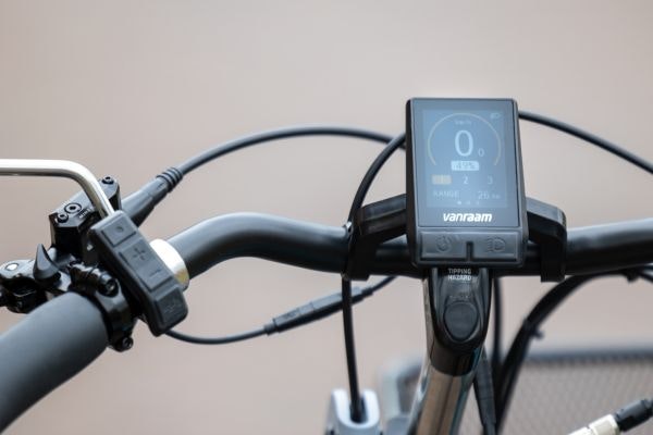 silent smart display gocab bicycle cab