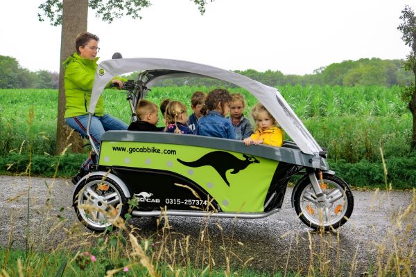 Aanschafmogelijkheden GoCab fietstaxi voor kinderen