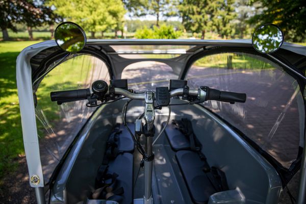 fietsinstructies gocab fietstaxi positie op de fiets