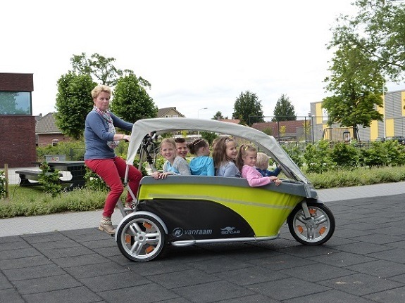 GoCab geschikt voor transport van kinderen