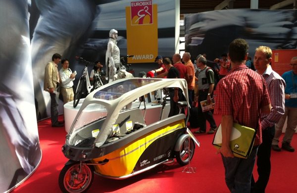 GoCab fietstaxi voor kinderen Eurobike Award