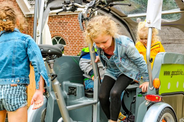 Van Raam GoCab electric extracurricular childcare bike