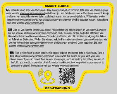 GoCab fietstaxi Smart E-Bike Smart Accu