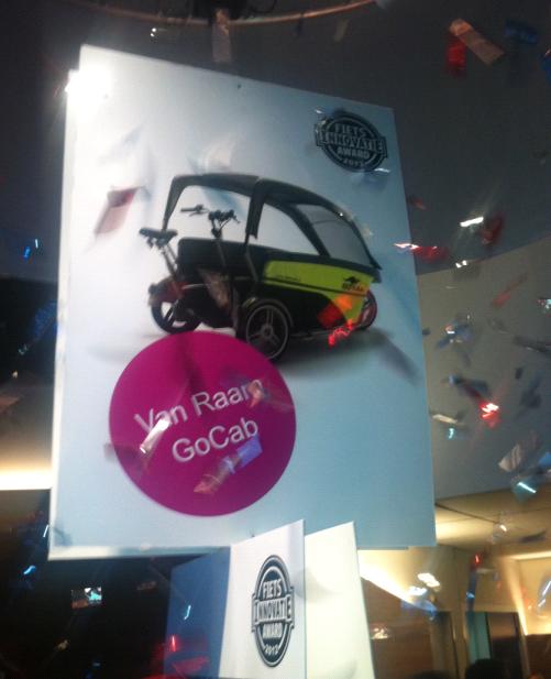 GoCab taxifiets innovatieaward