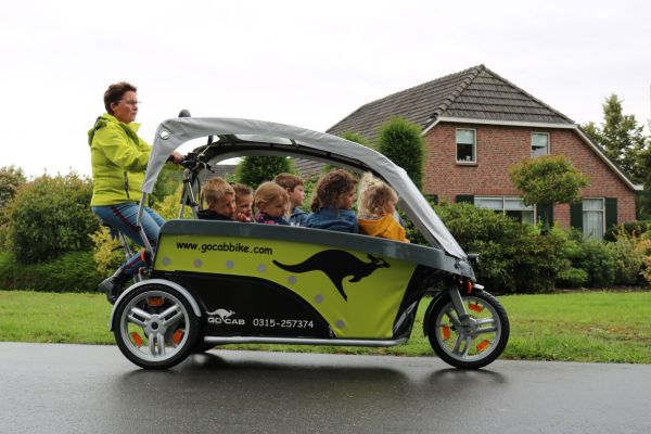 GoCab pedicab for daycare centers