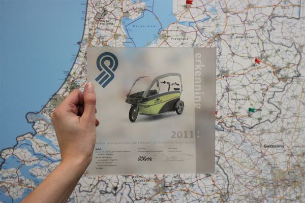 Gio acnowledgement Respect for GoCab bicycle taxi 2011